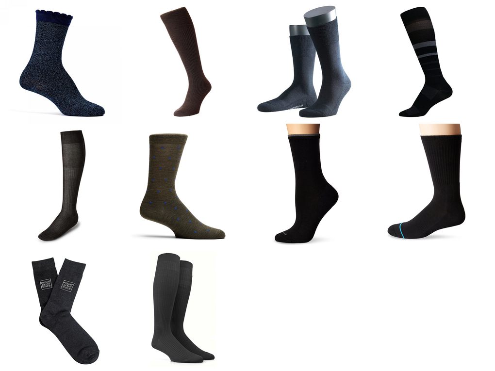 dark socks
